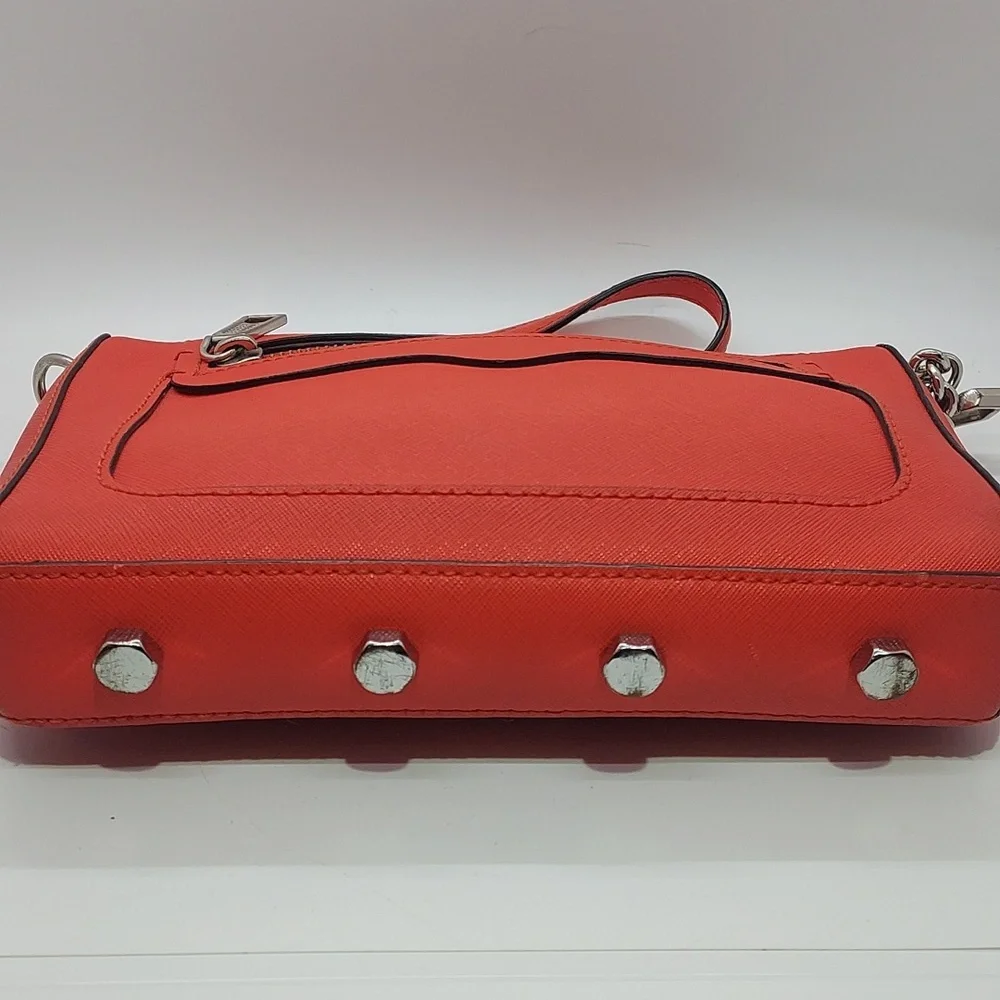 Rebecca Minkoff leather and‎ chain cross body bag. - Picture 3 of 5